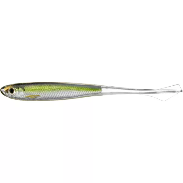 Livetarget Ghost Tail Minnow Dropshot Bait Srebrno-zelena 13cm Dropshot Vaba