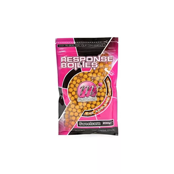 Mainline Shelf Life Boilies Sweetcorn 10 mm 200 g.r - vabe za bojle