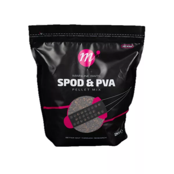 Mainline Spod & PVA Peletna mešanica - 2kg