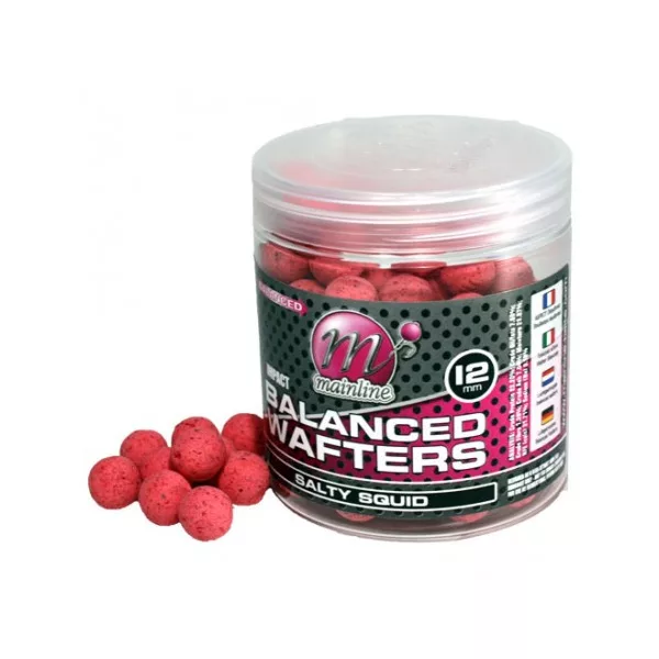 Mainline High Imp. Balanced Wafters Salty Squid-12mm - wafters bojli