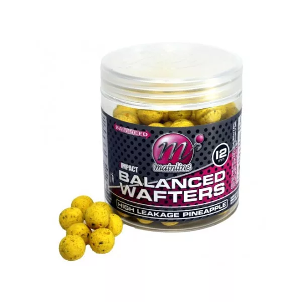 Mainline High Imp. Balanced Wafters H.L. Pineapple - 12mm - wafters bojli