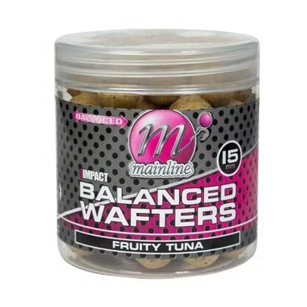 Mainline High Imp. Balanced Wafters Fruity Tuna - 15mm - wafters bojli