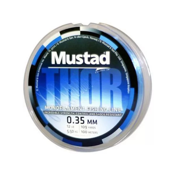 Mustad Thor Super Soft Mono 0,90mm 20m 70lb Prozorna Monofilna Predvezna Vrvica