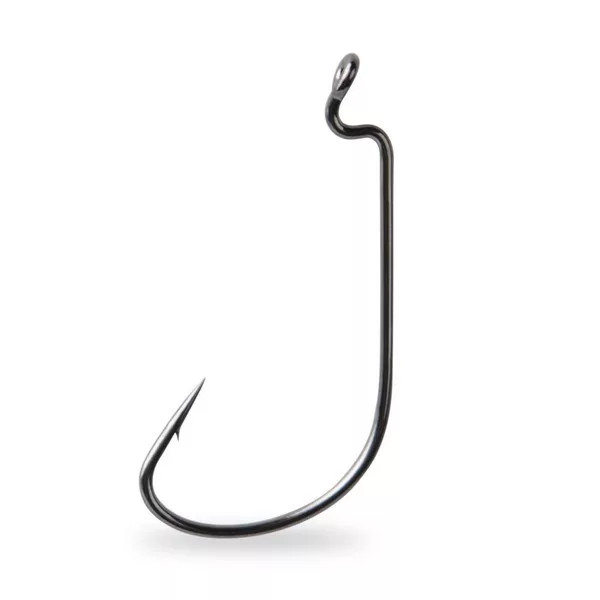 Mustad Mega Bite Worm 3/0 7 kos Offset kavelj