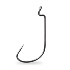 Mustad Mega Bite Worm 5/0 5 kos Offset kavelj