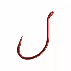Mustad Rdeči trnki za dropshot 6 10 kos Dropshot kavelj