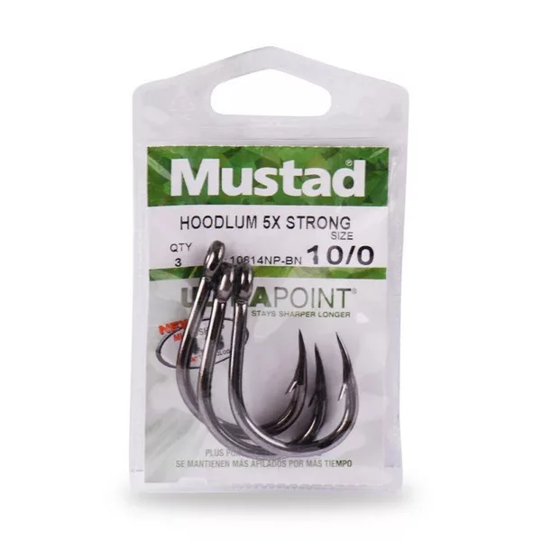 Mustad Live Bait 5 Ex Strong 8/0 Zanke, Bodičasti Kavelj 3 kosov