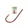 Mustad Red Baitholder 2/0 Ušesni, Bodeči Trnek 8db