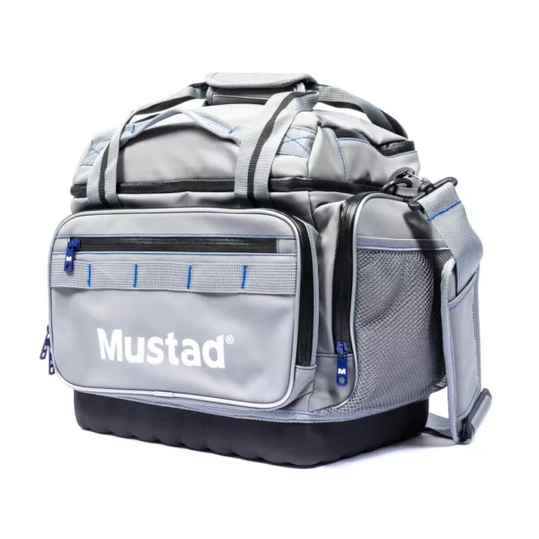 Mustad Game Time Tote Tackle Multi Siva-Modra Vodoodporna Torba