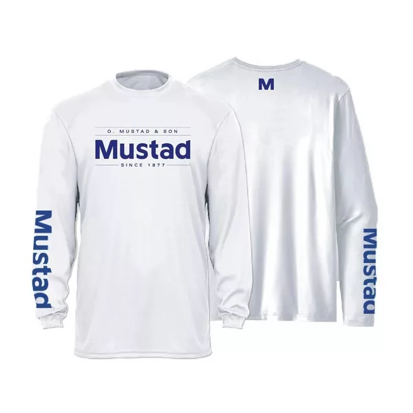 Mustad Svetlo siva blagovna znamka Longsleeve UV 3XL Dolga majica