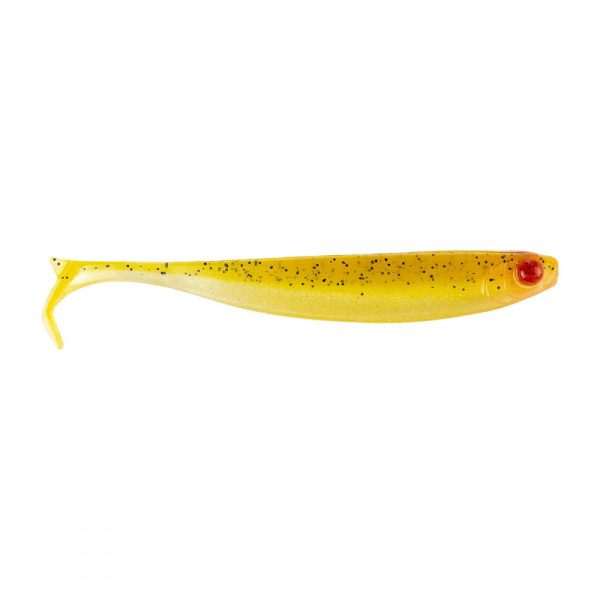 Mustad Mezashi Z-Tail Minnow 8,89cm Japonski Whiting Plastična vaba 6 kosov
