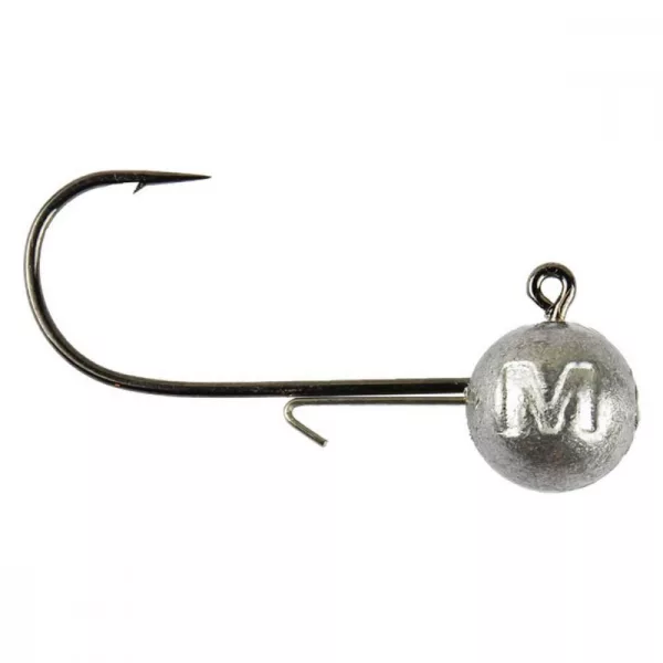 Mustad Ball Jig Head W/Keeper 4 3gr Jig glava s kavljem 6 kosov