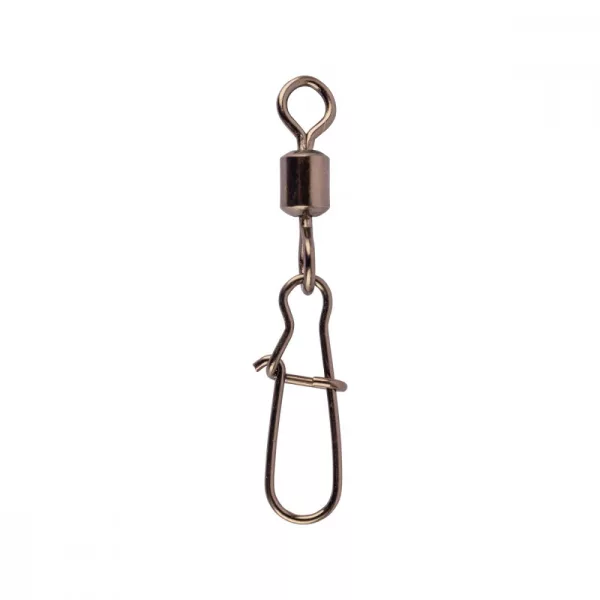 Mustad Power Rolling Swivel z Duo Lock 8 10 kosov Vrtljivka