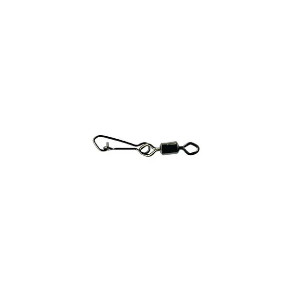 Mustad Rolling Swivel With Diamond Eye - J-Snap 12 Forgókapocs 10db