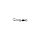 Mustad Rolling Swivel With Diamond Eye - J-Snap 12 Forgókapocs 10db