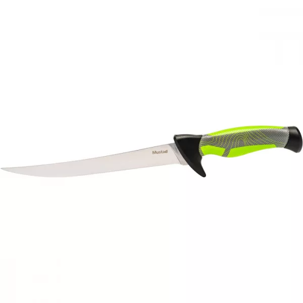 Mustad Premium 20,32cm Nož za fileje z zelenimi črtami