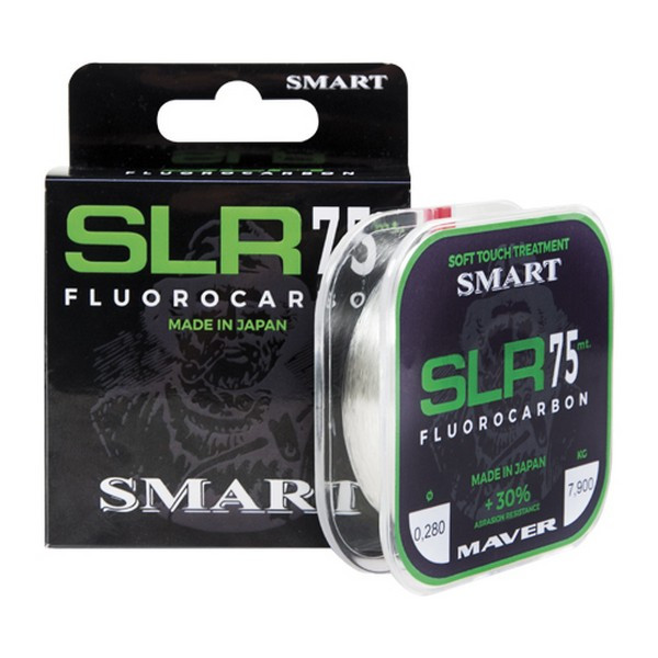 Maver Monofilo SLR Fluorocarbon 75m 0,223mm Monofilna predvrvica