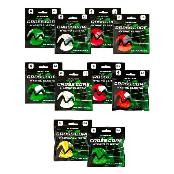 Maver Cross Core Hybrid Elastic Size 1,2mm 6m Hibridna guma za palico