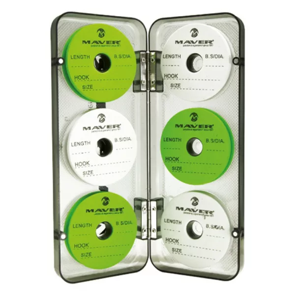 Maver Box 6 Eva Spool Green/Grey Držalo za predvrvice