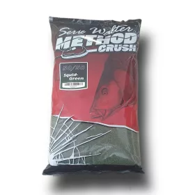   Serie Walter SW Method Crush 50/50 Lignji-zeleno Krmilo iz ribje moke 1kg