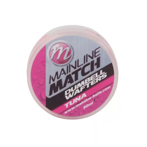 Mainline Match Dumbell Wafters 10mm - Pink - Tuna - wafters vaba za trnek