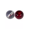 Fox Rage SP 6mm Clear and Red Glass Beads Steklene Kroglice