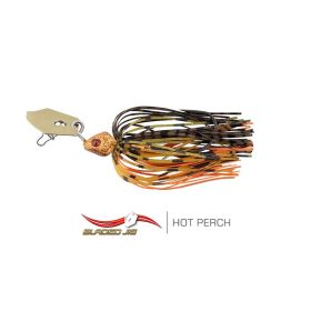 Fox Rage Bladed Jig 7gr Hot Perch Jig z krilom