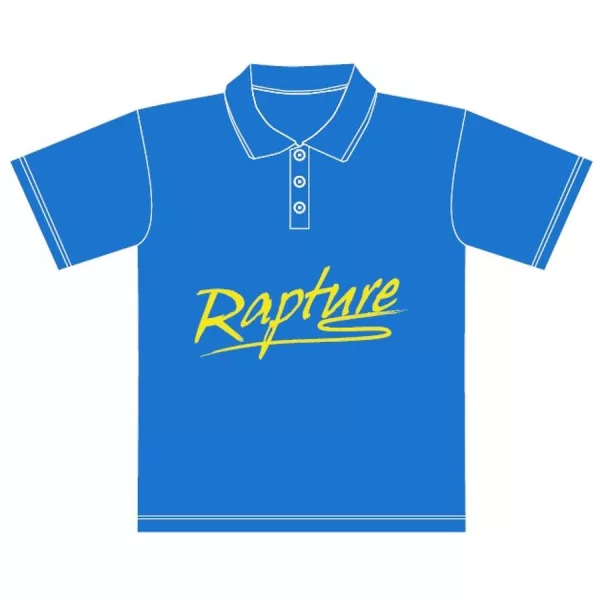 Rapture Polo Majica Azurno Modra XL