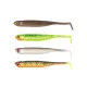 Fox Rage Mini Tiddler Mixed Colour Pack Loaded 7cm Plastična vaba 4 kosi