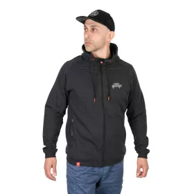 Fox Rage Voyager Hoody Dark Grey Pulover z zadrgo S