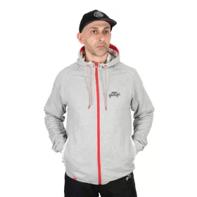Fox Rage Voyager Zip Hoody Svetlo siva Pulover z zadrgo 3XL