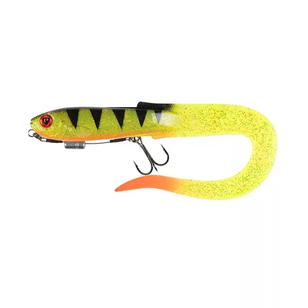 Fox Rage Slick Eel Loaded 21cm UV Perch Plastična Vaba