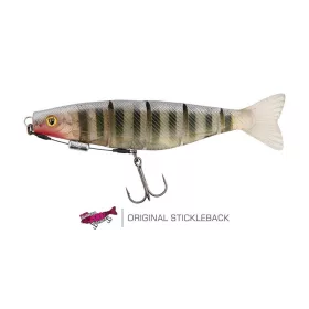   Fox Rage Pro Shad Spojeno Obteženo 14cm UV Original Stickleback Gumijasta Vaba