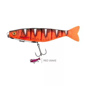   Fox Rage Pro Shad Spojeno Obteženo 18cm UV Red Wake Gumijasta Vaba