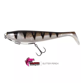   Fox Rage Zander Pro Shad 18cm Loaded UV Glitter Perch Gumijasta vaba
