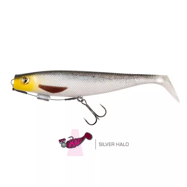 Fox Rage Pro Shad 14cm Loaded Silver Halo Gumijasta vaba