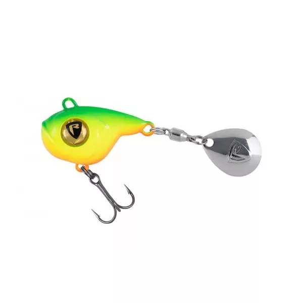 Fox Rage Big Eye Spin Tail Fire Tiger Umetna vaba 8g