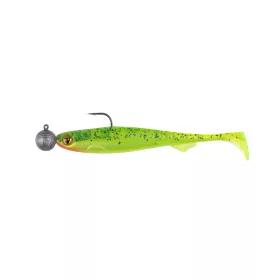   Fox Rage Bulk Loaded Slick Shads UV Lemon Tiger 9cm 2/0 10gr Plastična Vaba