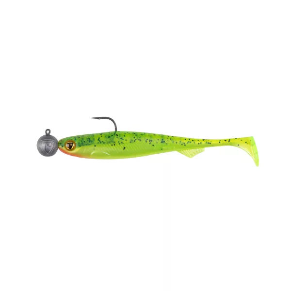 Fox Rage Bulk Loaded Slick Shads UV Lemon Tiger 9cm 2/0 10gr Plastična Vaba