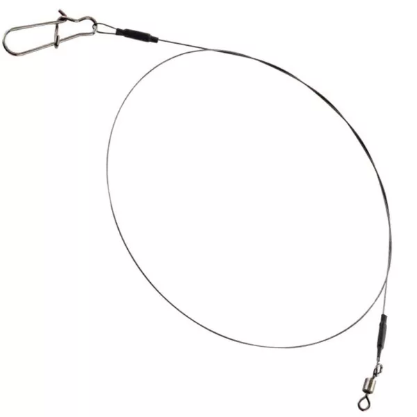 Fox Rage Rage Strike Point Jerk Leader Enožični Titanov Predvez za plenilce 2 kosa 1,0mm 40cm