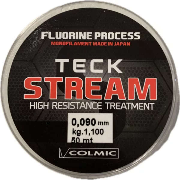 Colmic Teck Stream 50m 0,090mm Monofilna predvrvica