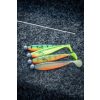 Fox Rage Bulk Loaded Zander Pro Shads UV Lemon Tiger 7,5cm 1/0 5gr Plastična vaba