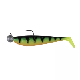   Fox Rage Bulk Loaded Zander Pro Shads UV Firetiger 7,5cm 1/0 5gr Plastična Vaba