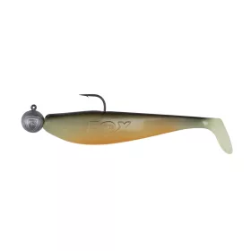   Fox Rage Bulk Loaded Zander Pro Shads UV Hot Olive 10cm 4/0 10gr Plastična Vaba