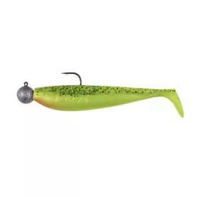   Fox Rage Bulk Loaded Zander Pro Shads UV Lemon Tiger 12cm 4/0 50gr Plastična Vaba
