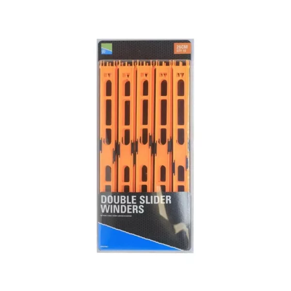 Preston Double Slider Winders Orange Lestev 26cm