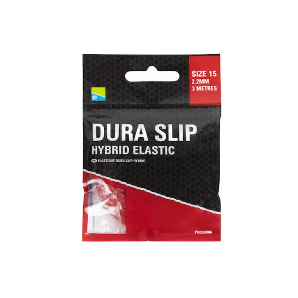 Preston Dura Slip Hybrid Elastic - Size 15 Cevasta elastika za palico 2,2mm/3m