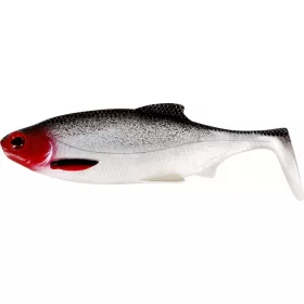   WESTIN Ricky the Roach Shadtail 10cm 14g Rdeča luč 2 kosa Plastična vaba