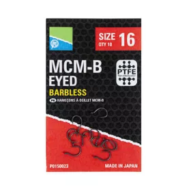 Preston McmB Hooks 12 Kavelj z očescem, brez brade 10db