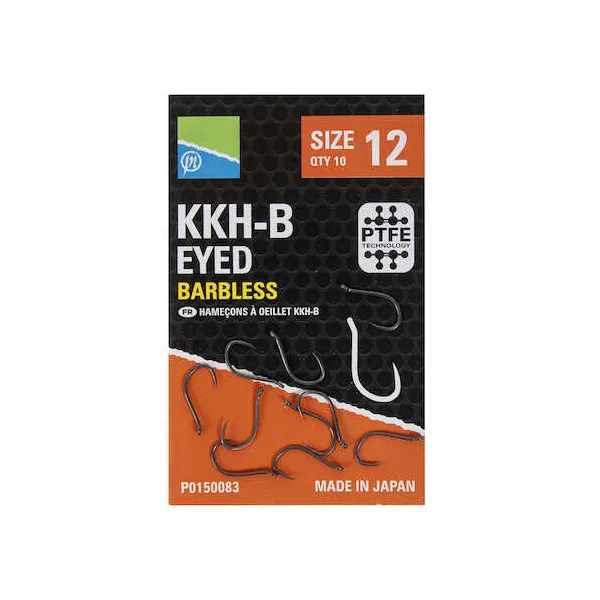 Preston KKHB 18 Kavelj z očescem, brez brade 10db